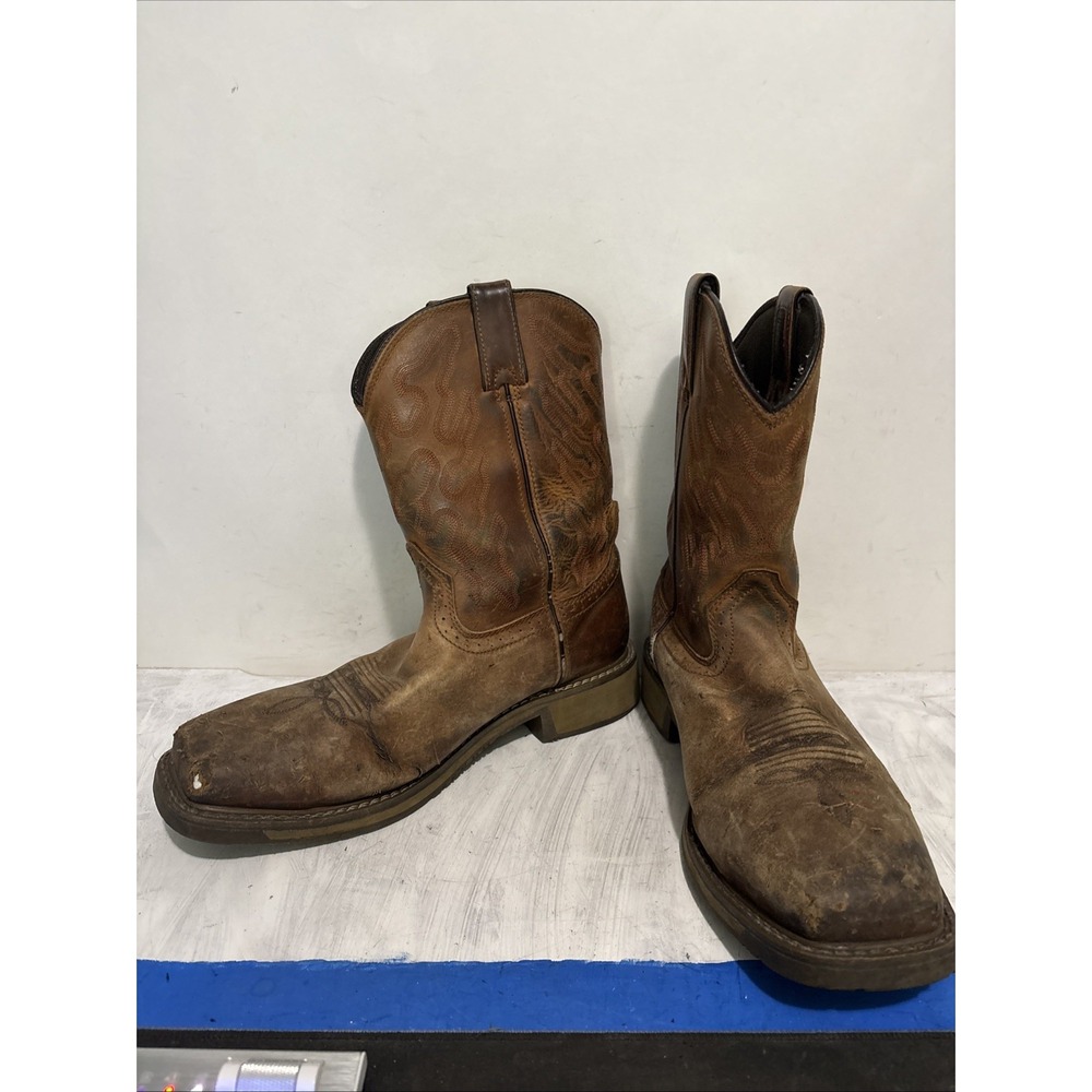 Double H Boots Mens Brown Square Composite Toe Workflex DH5241 9D